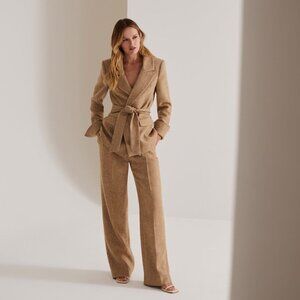 Favorite Daughter Adrienne Blazer (Size M) and Agnes Pant (Size 8) Two-Piece Set